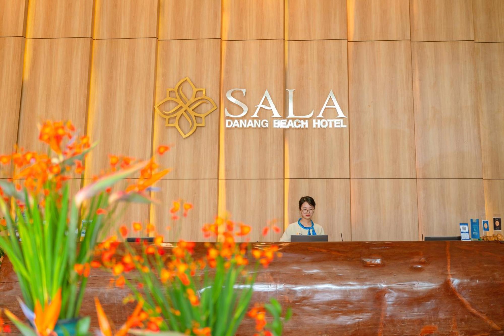 Sala Danang Beach Hotel Exteriör bild